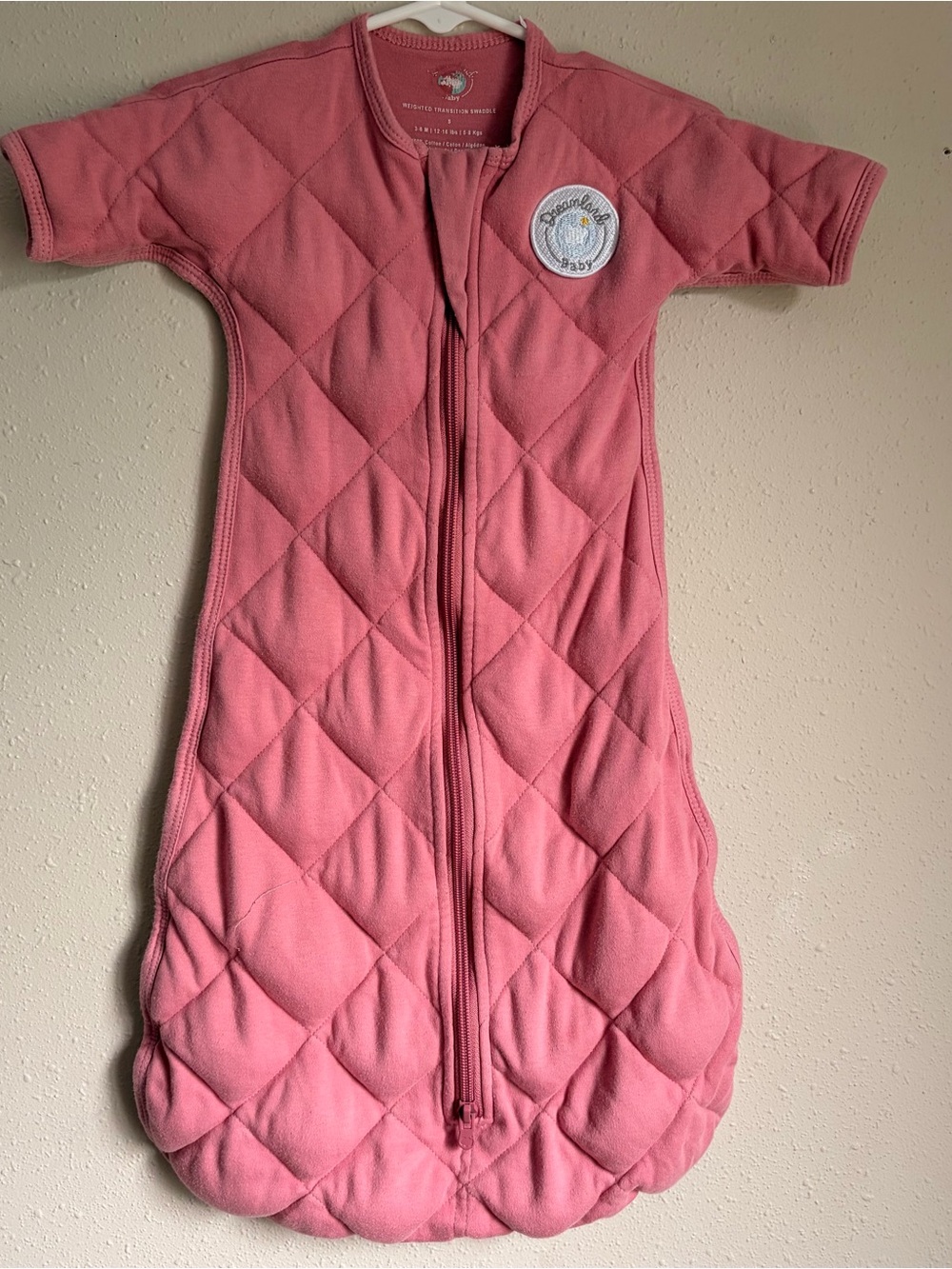 Dreamland Baby Transition Swaddle Pink Baby Sleep Sack